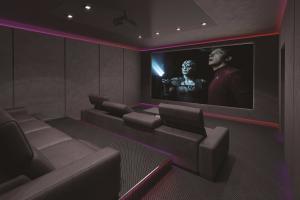 A cinema room will help enhance 
communal areas within a building, 
providing an improved living 
experience to residents