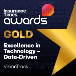 VisionTrack won the gold award in the Excellence in Technology – Data-Driven category