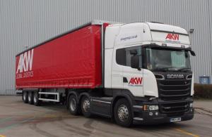 AKW Global Logistics has installed 3G 
cameras on 65 HGVs