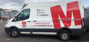 Ctrack Online will help Martin Plant 
Hire to gain visibility and control over 
its vehicle fleet 