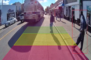 VisionTrack's AI-powered VRU detection camera can identify pedestrians, cyclists, motorcyclists and people on scooters